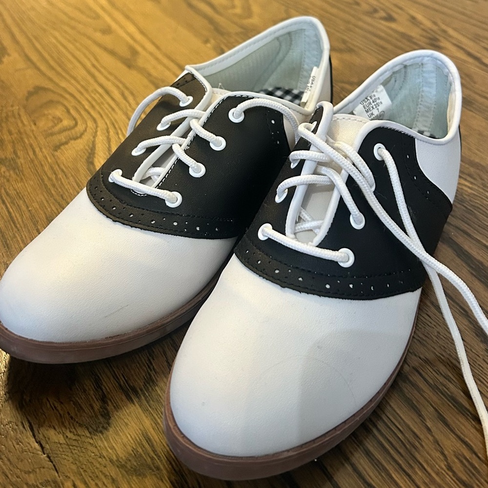 Saddle Oxford Shoes